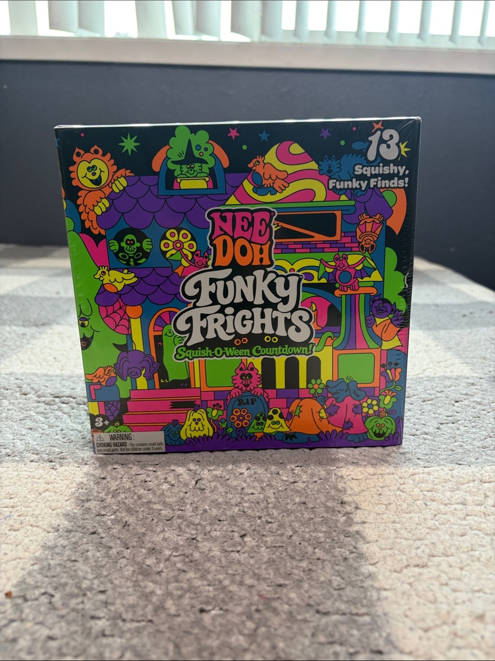 Needoh Funky Frights Squishy Toy - Multicolor